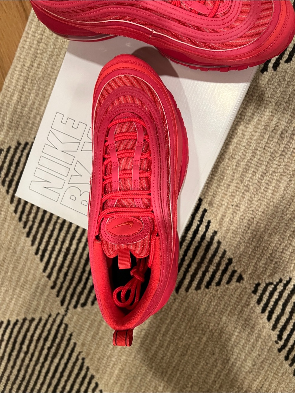 Nike Women’s Air Max 97 — Hot Pink Trainers - Picture 9 of 11